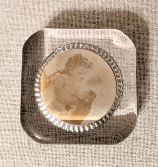 Vintage Photo Paperweight