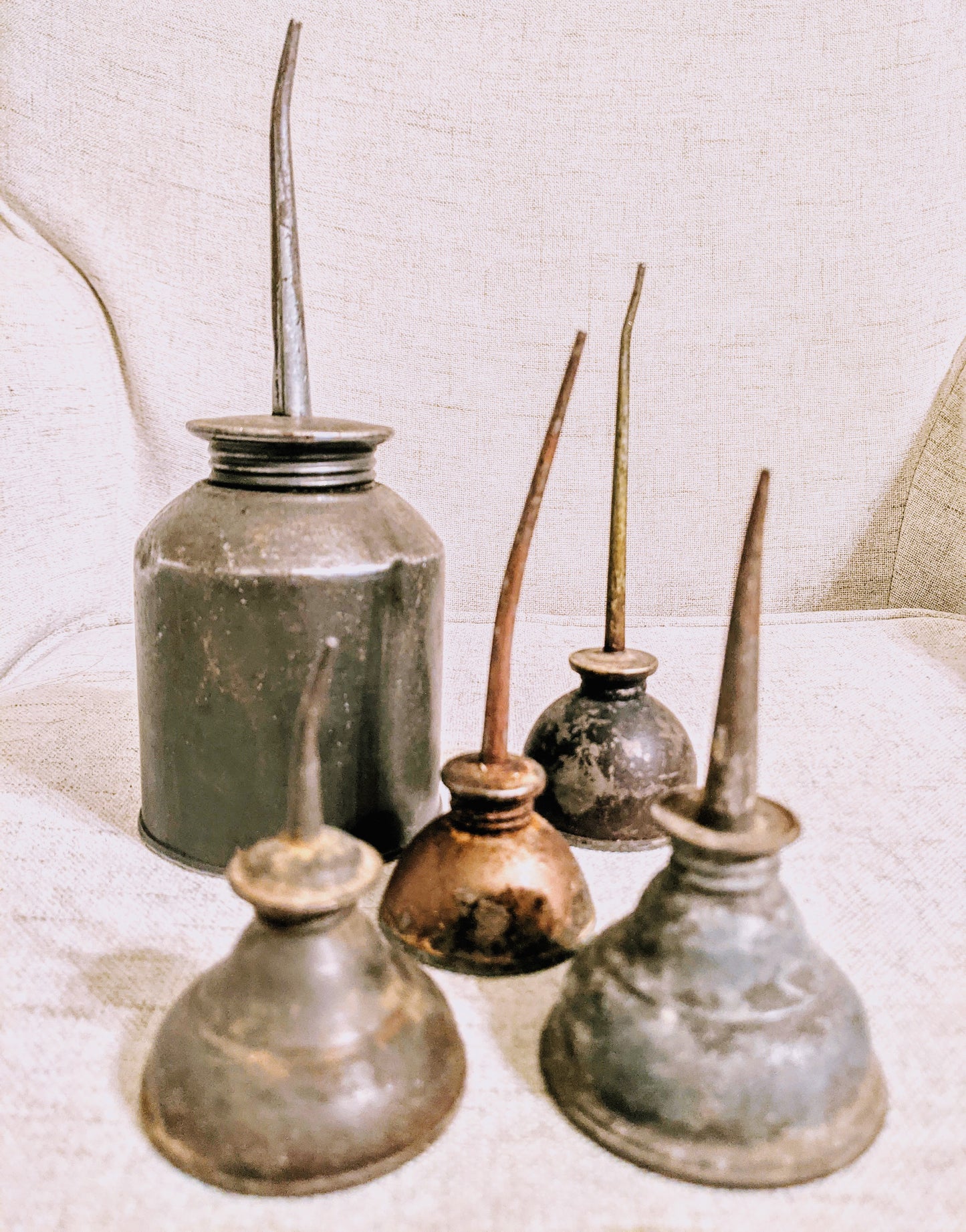 Vintage Oil Cans