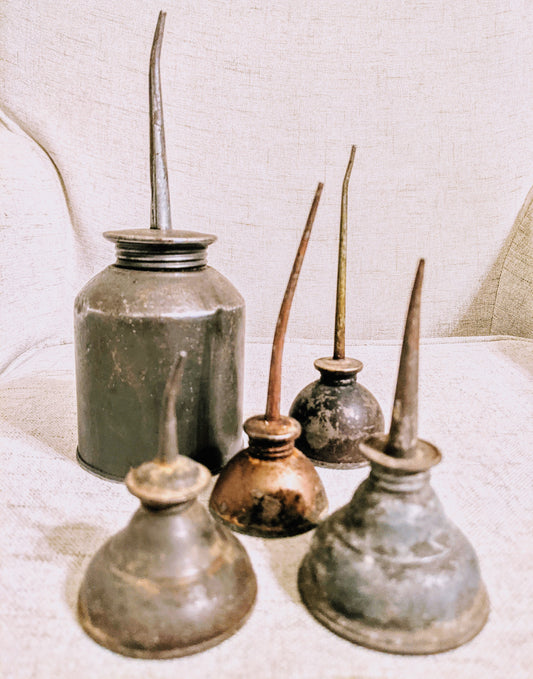 Vintage Oil Cans