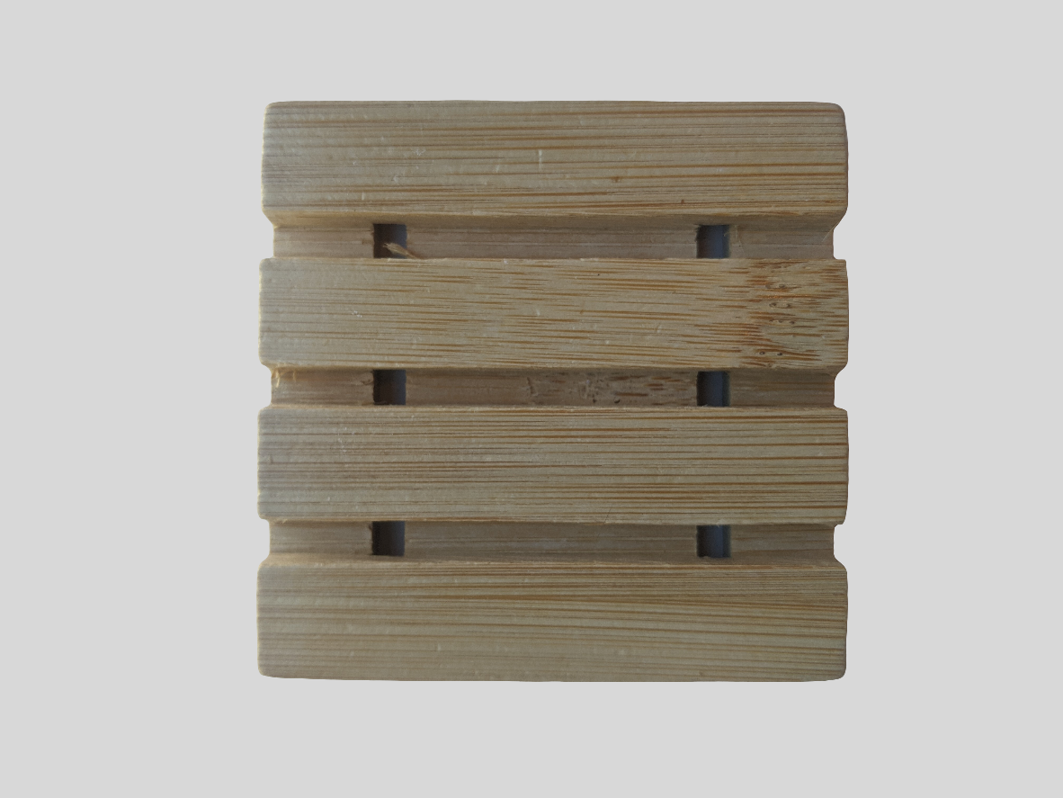 Bamboo Square Soap Dish