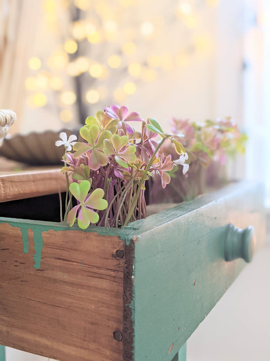 Lucky Faux Clovers