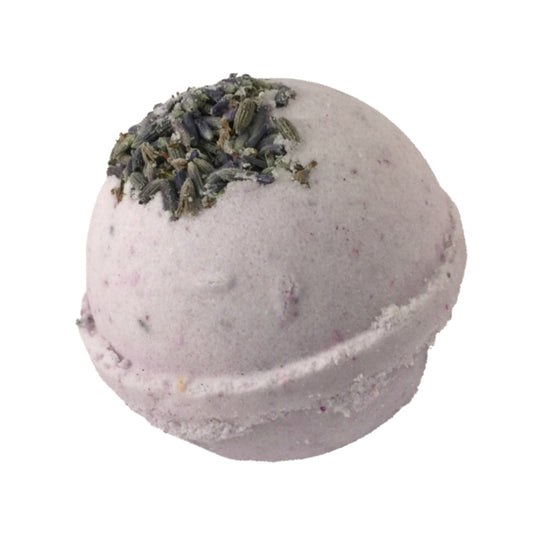 Lavender bath bomb for self-care 